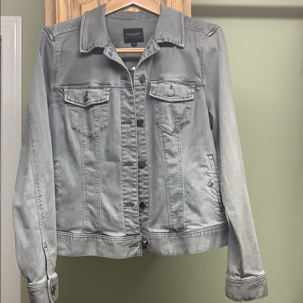 Liverpool LA Grey Denim Jacket